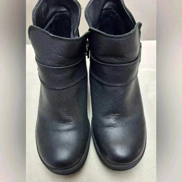 Fly London Yock Leather Wedge Ankle Boots Size 36/5.5-6 US - Picture 4 of 8